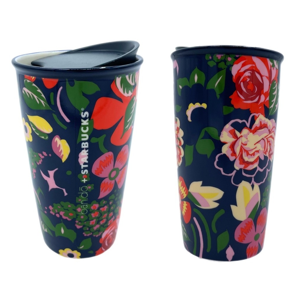 Rare 2018 Limited Edition Starbucks Bando Joint Double Ceramic Cup Mug